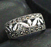 Sterling Decorative Ring - Size 8.5