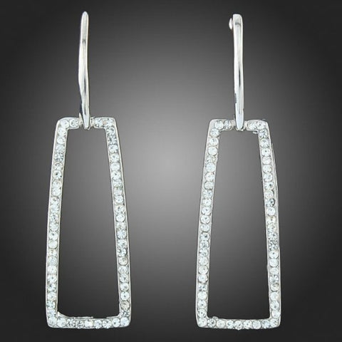 Swarovski Crystal and Sterling Silver Earrings