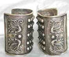 Vintage Repousse Silver Cuff - One!