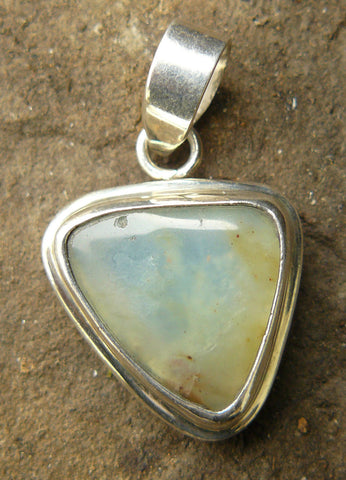Peruvian Blue Opal Pendant