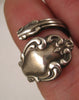 Vintage Sterling Spoon Ring - Size 7
